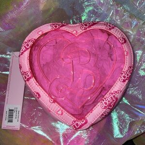 Stoney clover X Barbie heart pouch